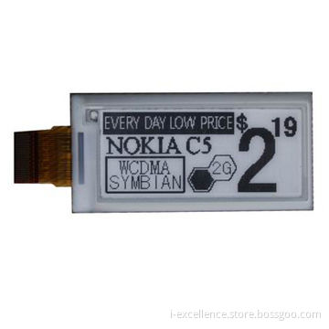 2.1-inch E-paper with 172*72 pixels display